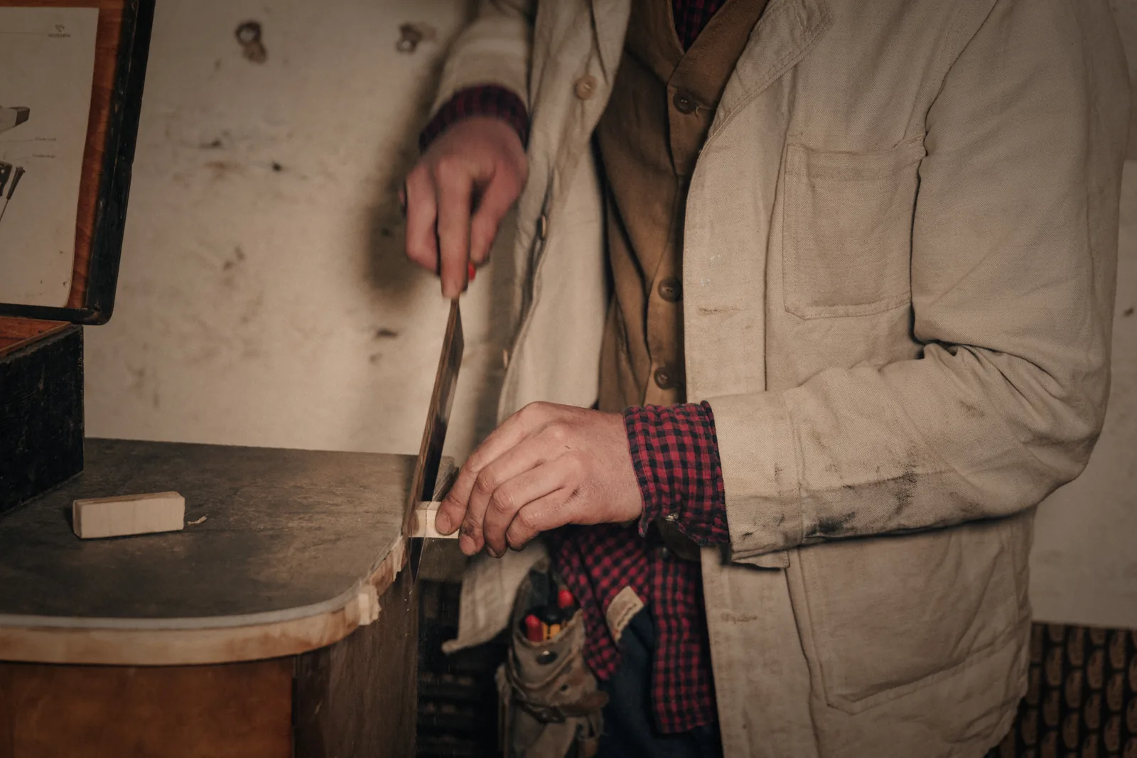 Handwerk bei der Arbeit