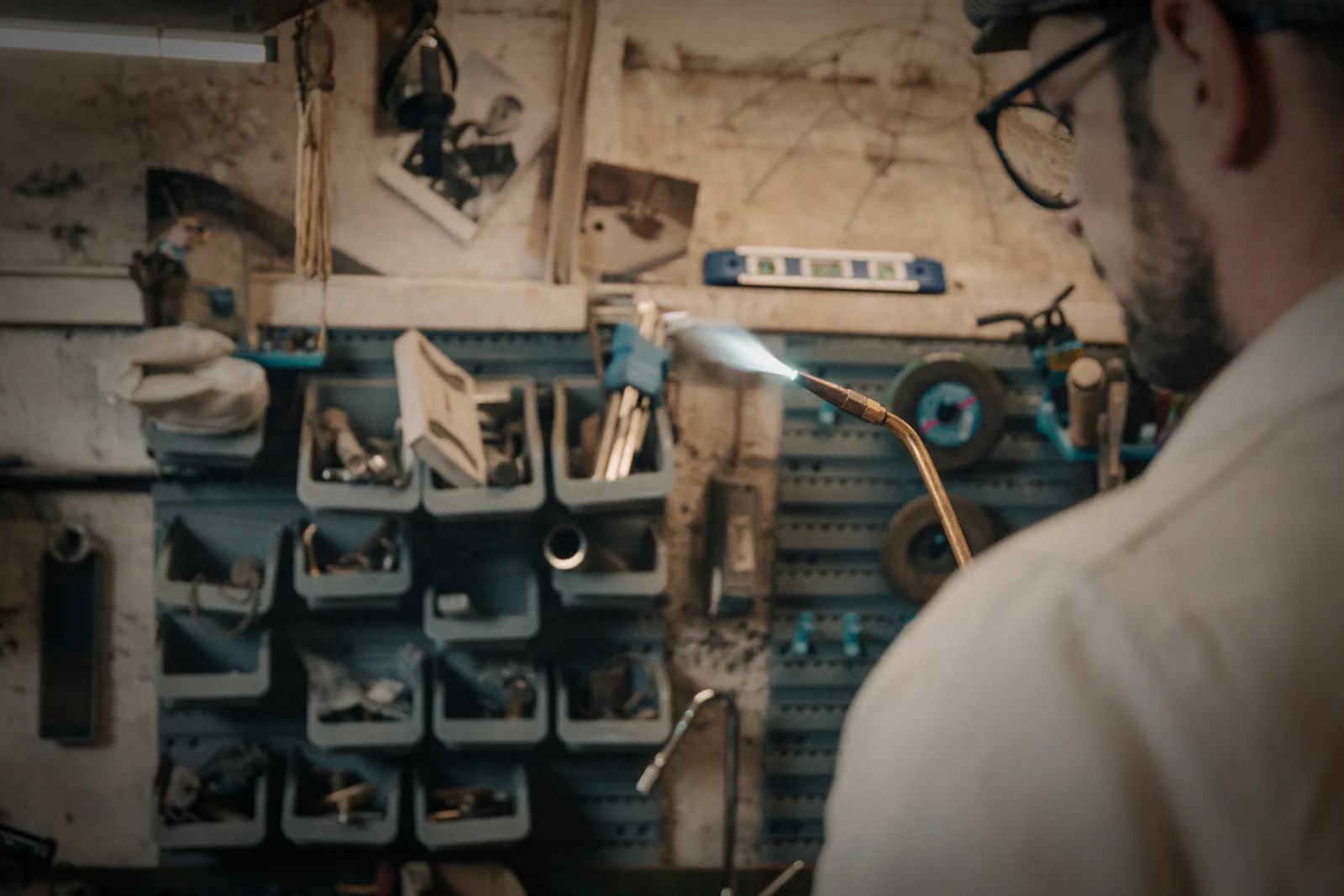 Handwerk bei der Arbeit