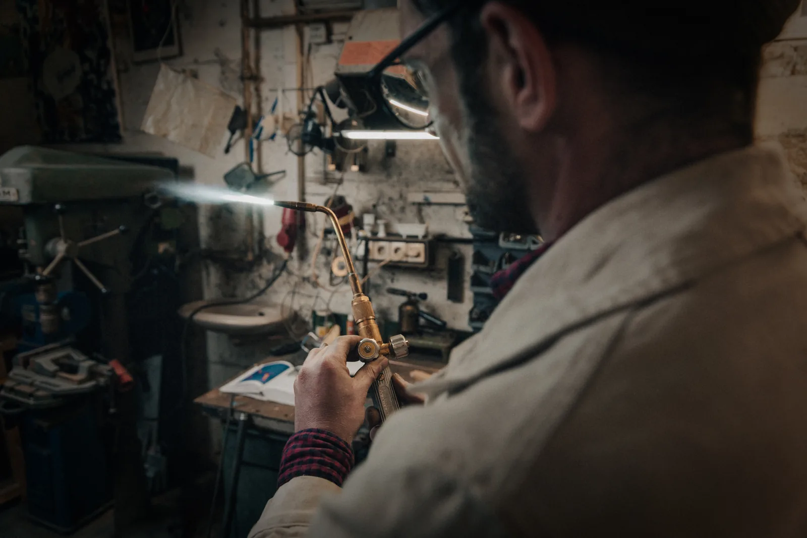 Handwerk bei der Arbeit